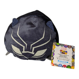 Marvel Tsum Tsum - Black Panther Plush Toy - Brand New with Tags Plushie